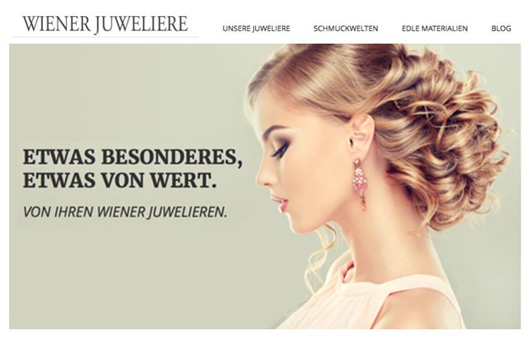 Die Website der Wiener Juweliere erstrahlt in neuem Glanz!