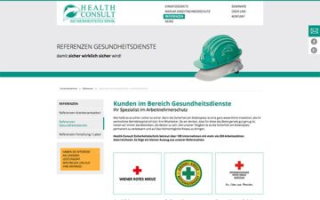 HEALTH CONSULT Sicherheitstechnik Referenzen