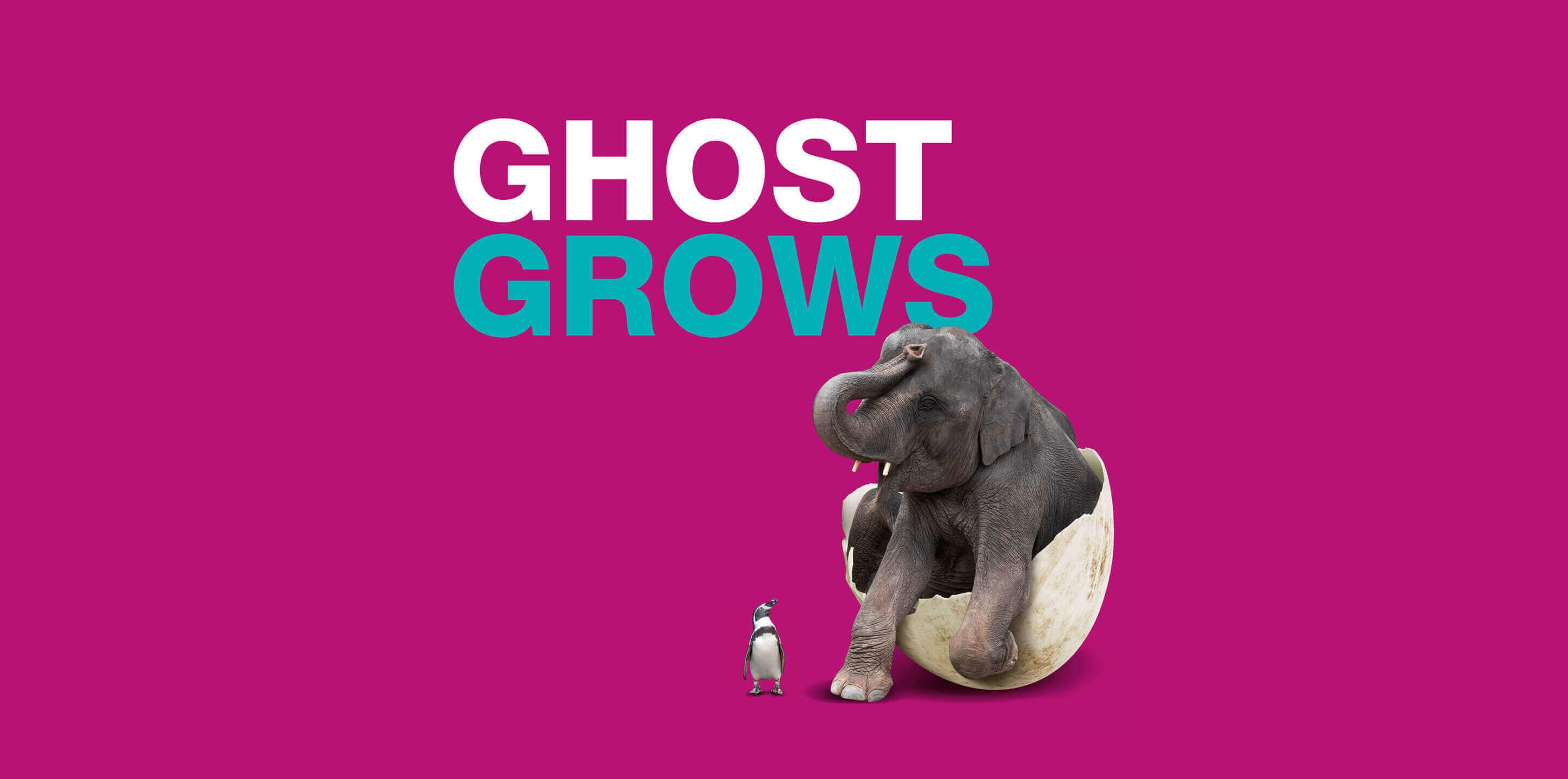 ghost grows